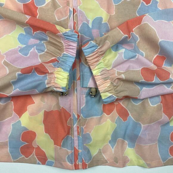 Women’s Travis Mathew “Girls Weekend” Top jacket Sz. XL -Full Zip Floral - Picture 9 of 12